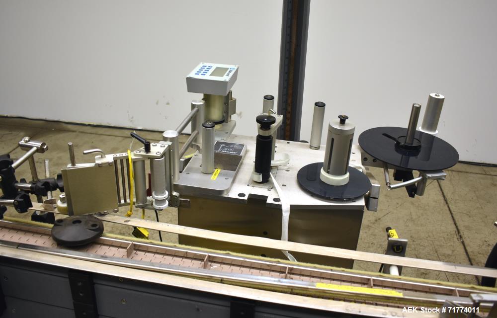 Used- Label Aire Tamper Evident Front and Back Labeler/Carton Wafer Sealer.