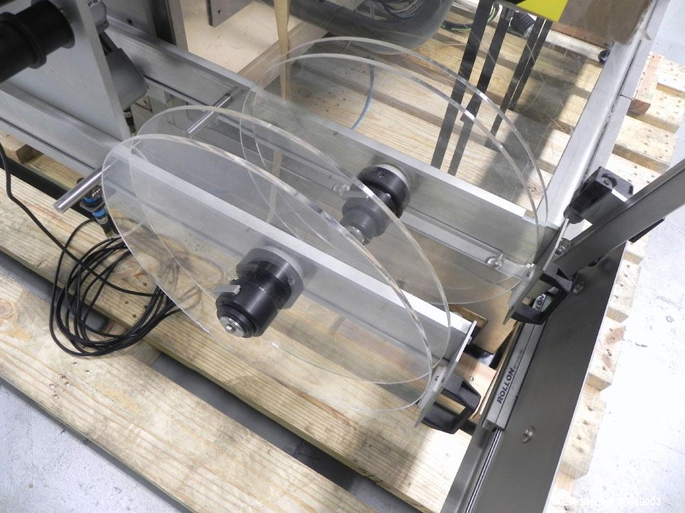 Used Neri (Marchesini) Model BL 400 TE Tamper Evident Carton Labeler. Machine is capable of speeds up to 400 cartons per minute. Has a carton size range: (length) 20mm - 180mm (width) 15mm - 120mm (d...