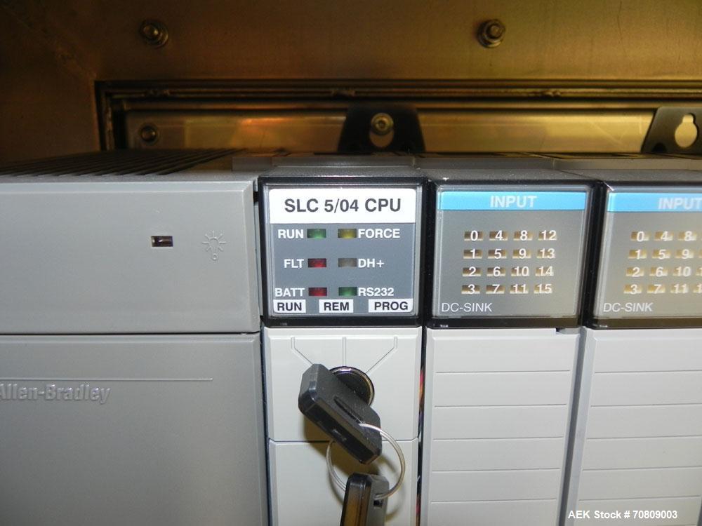 Used Neri (Marchesini) Model BL 400 TE Tamper Evident Carton Labeler. Machine is capable of speeds up to 400 cartons per minute. Has a carton size range: (length) 20mm - 180mm (width) 15mm - 120mm (d...