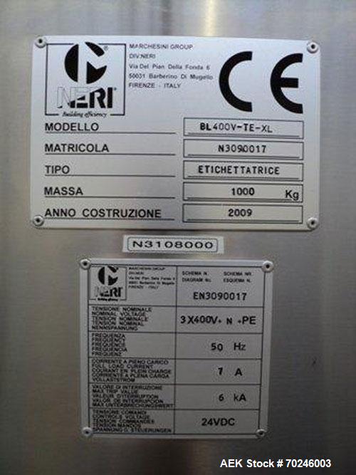 Unused- Neri Type BL400VTEXL Labeller