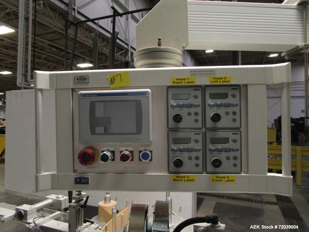 Used- DTM Packaging / PagoMat Pressure Sensitive Labeler