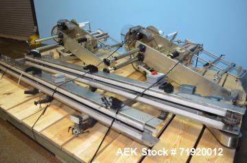 Used Sancoa Weiler 3-Head, 7-Station Pressure Sensitive Rotary Labeler