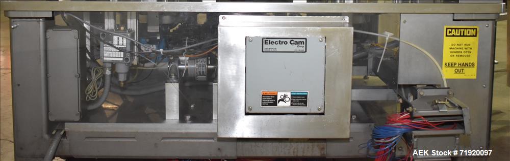 Used Sancoa (Weiler) automatic pressure sensitive rotary labeler, Model RL-4000