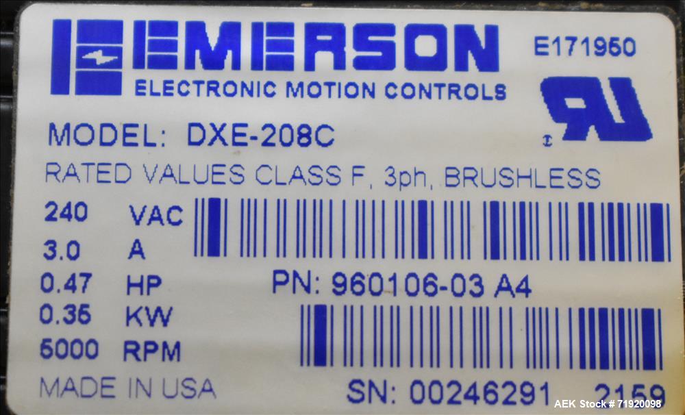 Used Sancoa (Weiler) automatic pressure sensitive rotary labeler, Model RL-4000