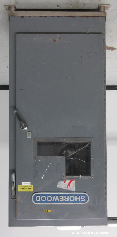 Used Shorewood Model 5200R Front/Back/Neck Pressure Sensitive Labeler