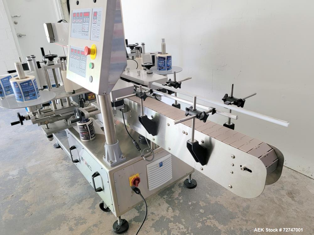 Used Tronics Model S30 Series 3 Pressure Sensitive Front and Back Labeler