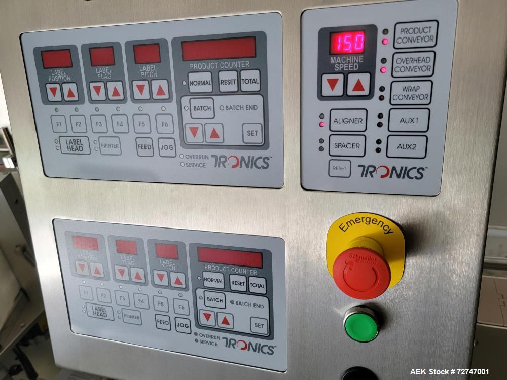 Used Tronics Model S30 Series 3 Pressure Sensitive Front and Back Labeler