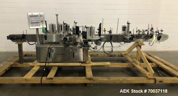Used Tronics Pressure Sensitive Labeler