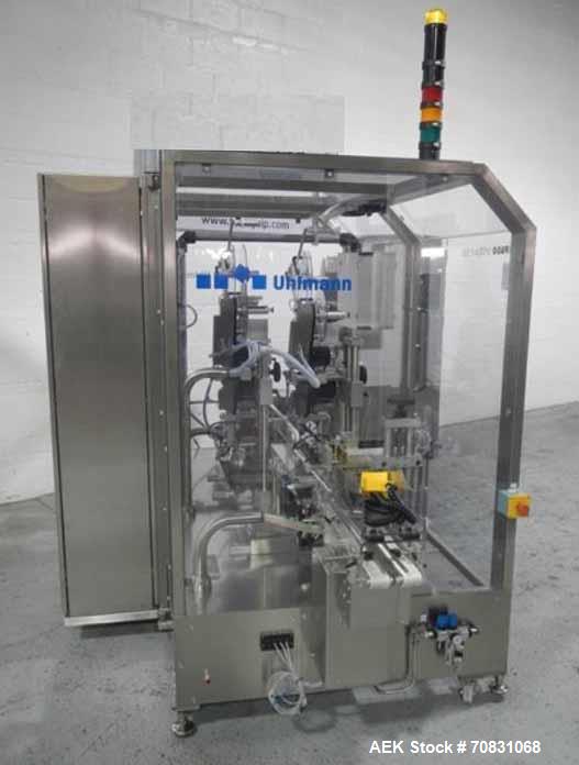 Used- Uhlmann carton labeler, model PAGO System P580