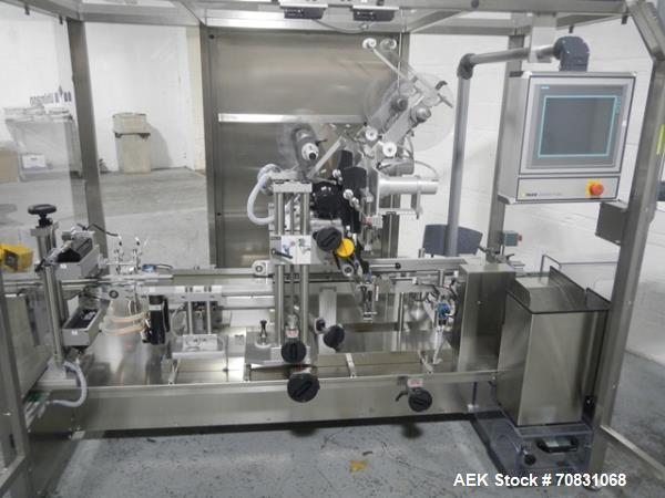 Used Uhlmann carton labeler, model PAGO System P580