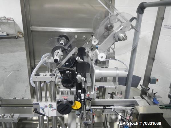 Used Uhlmann carton labeler, model PAGO System P580