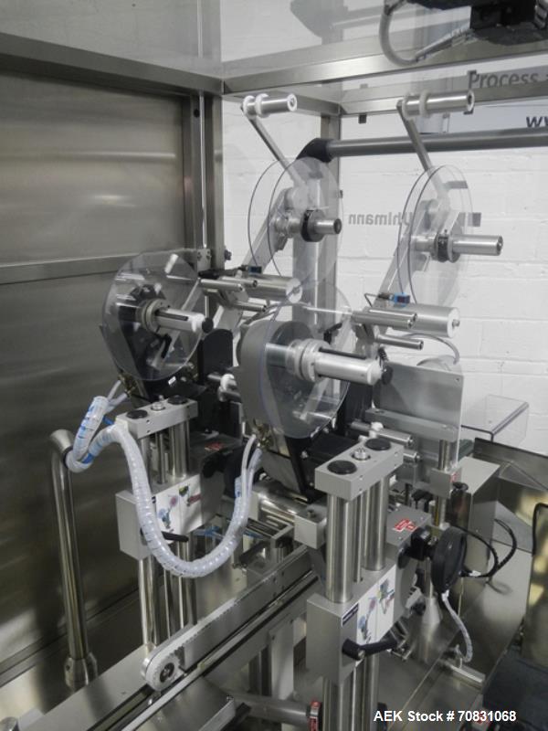 Used Uhlmann carton labeler, model PAGO System P580