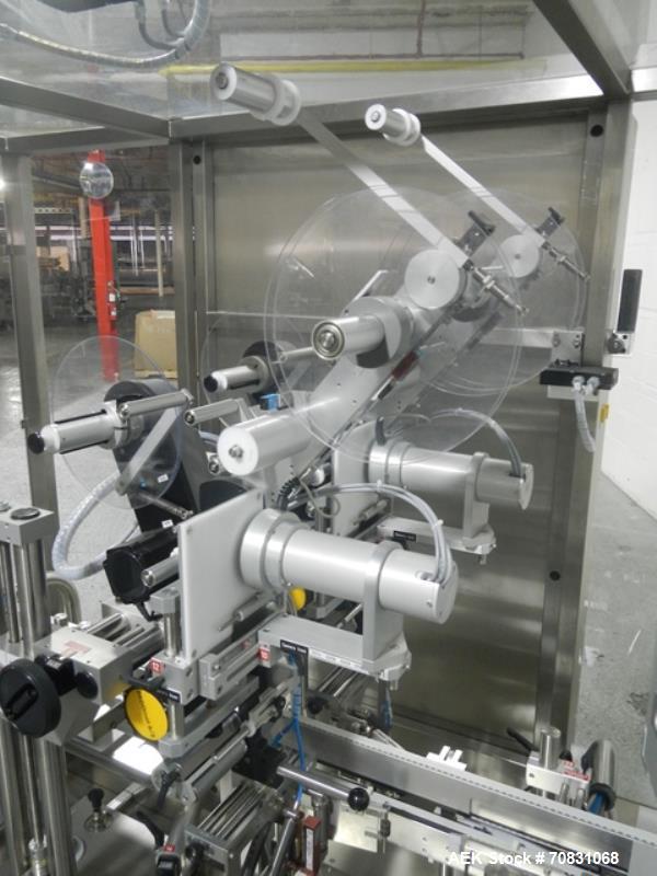 Used Uhlmann carton labeler, model PAGO System P580