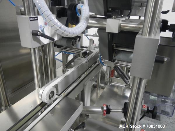 Used Uhlmann carton labeler, model PAGO System P580