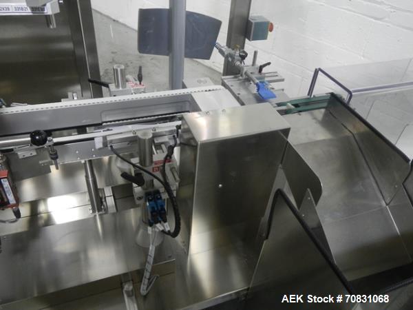 Used Uhlmann carton labeler, model PAGO System P580