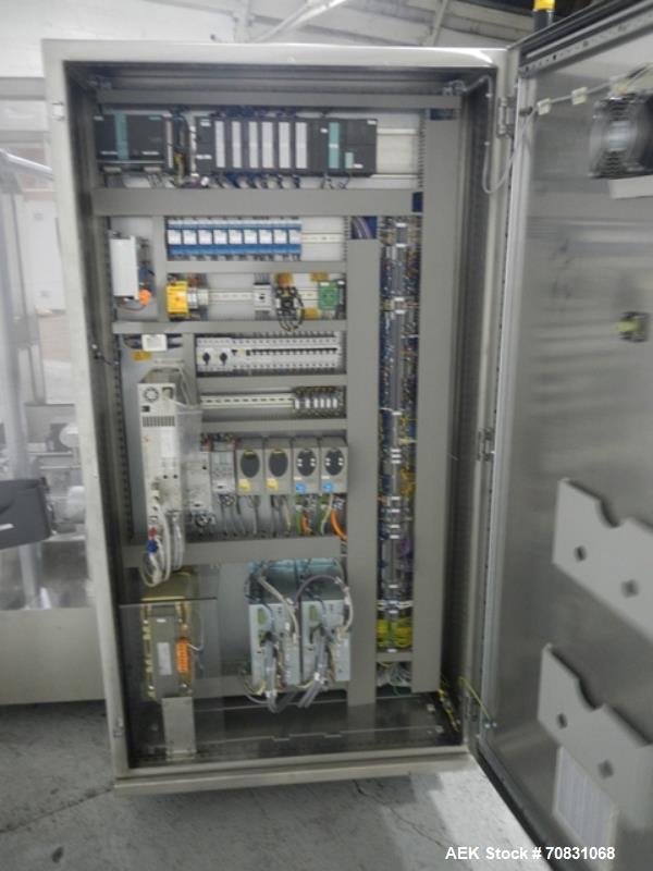 Used Uhlmann carton labeler, model PAGO System P580