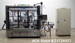 Used- P.E. Labeler Non-Stop Front and Back Rotary Pressure Sensitive Labeler