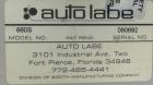 Used Autolabe Model 110S Front & Back Pressure Sensitive Labeling System. Capable of speeds up to 1200