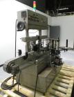 Used Avery 8000 Series Front and Back Pressure Sensitive Labeler, Model UL III F/B. Has top hold down, bump wheel container spacing and 6