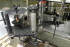 Used Avery 8000 Series Front and Back Pressure Sensitive Labeler, Model UL III F/B. Has top hold down, bump wheel container spacing and 6