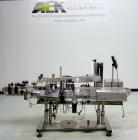 Used CVC 400 II Front and Back Pressure Sensitive Labeler. Capable of up to 250 bottles per minute. Will apply labels in length of 