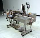 Used CVC 400 II Front and Back Pressure Sensitive Labeler. Capable of up to 250 bottles per minute. Will apply labels in length of 