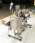 Used CVC 400 II Front and Back Pressure Sensitive Labeler. Capable of up to 250 bottles per minute. Will apply labels in length of 