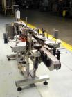 Used CVC 400 II Front and Back Pressure Sensitive Labeler. Capable of up to 250 bottles per minute. Will apply labels in length of 
