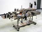 Used CVC 400 II Front and Back Pressure Sensitive Labeler. Capable of up to 250 bottles per minute. Will apply labels in length of 
