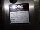 Used Kosme Model 8T-S3-E3 Pressure-Sensitive Labeler – Front/Back/Neck | 90 BPM