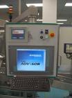 Used Neri Type BL400VTEXL Labeller. Size range 20mm to 180mm wide x 15mm to 120mm high x 70mm to 200mm long. Maximum rate of 400 packs per minute. Label speed maximum 50m per minute. 400mm maximum re...