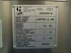 Used Neri Type BL400VTEXL Labeller. Size range 20mm to 180mm wide x 15mm to 120mm high x 70mm to 200mm long. Maximum rate of 400 packs per minute. Label speed maximum 50m per minute. 400mm maximum re...