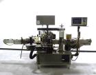 Used New Jersey Machine Automatic Pressure Sensitive Front & Back Labeler, Model 334 LRWCB-143. Capable of speeds up to 300 cpm. Approximate container capacities: round, oval, square and rectangular ...