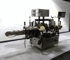 Used New Jersey Machine Automatic Pressure Sensitive Front & Back Labeler, Model 334 LRWCB-143. Capable of speeds up to 300 cpm. Approximate container capacities: round, oval, square and rectangular ...