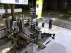 Used New Jersey Machine Automatic Pressure Sensitive Front & Back Labeler, Model 334 LRWCB-143. Capable of speeds up to 300 cpm. Approximate container capacities: round, oval, square and rectangular ...