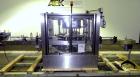Used P.E. Labellers Six Head Rotary Labeler Model Master M With Dual Model M60 DX 150 Labelling Heads. Capable of Running Front and Back or Wraparound Pressure Sensitive Labels. Six (6) Bottle Plates...