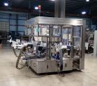 Used P.E. Labeler Non-Stop Front and Back Rotary Pressure Sensitive Labeler