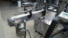 Used P.E. Labeler Non-Stop Front and Back Rotary Pressure Sensitive Labeler