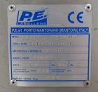 Used P.E. Labeler Non-Stop Front and Back Rotary Pressure Sensitive Labeler