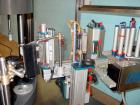 Used PE Master M Model MS12T77002S2E12 Head Pressure Sensitive Front and Back Rotary Labeler. Machine has clear label sensors and an Allen Bradley (AB) Panel View 600 control panel. Machine is equipp...
