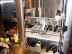 Used PE Master M Model MS12T77002S2E12 Head Pressure Sensitive Front and Back Rotary Labeler. Machine has clear label sensors and an Allen Bradley (AB) Panel View 600 control panel. Machine is equipp...