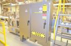 Used Sancoa Weiler 3-Head, 7-Station Pressure Sensitive Rotary Labeler