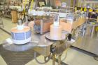 Used Sancoa Weiler 3-Head, 7-Station Pressure Sensitive Rotary Labeler