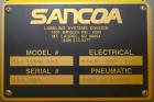 Used Sancoa Weiler 3-Head, 7-Station Pressure Sensitive Rotary Labeler