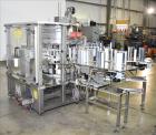 Used Sancoa (Weiler) automatic pressure sensitive rotary labeler, Model RL-4000