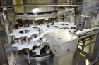 Used Sancoa (Weiler) automatic pressure sensitive rotary labeler, Model RL-4000