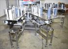 Used Sancoa (Weiler) automatic pressure sensitive rotary labeler, Model RL-4000