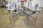 Used Sancoa (Weiler) automatic pressure sensitive rotary labeler, Model RL-4000