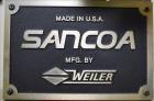 Used- Sancoa (Weiler) automatic pressure sensitive rotary labeler, Model RL-4000