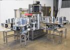 Used Sancoa (Weiler) automatic pressure sensitive rotary labeler, Model RL-4000